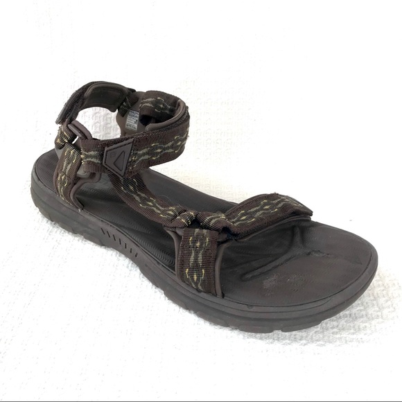 Skechers Relaxed Fit Memory Foam Brown Sandals - Picture 1 of 8